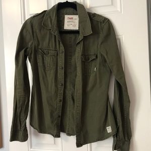 Army Green TNA Button Down